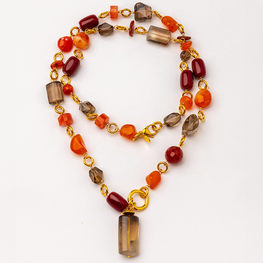Velatti Terra Sunset Multi-Stone Necklace
