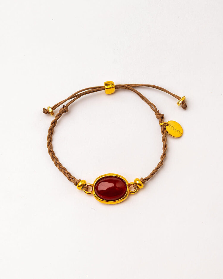 Nara Braided Gemstone Bracelet