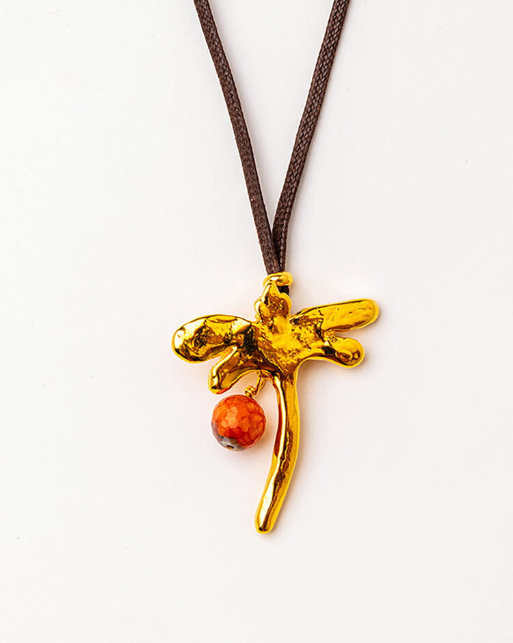 Alba Dragonfly Necklace