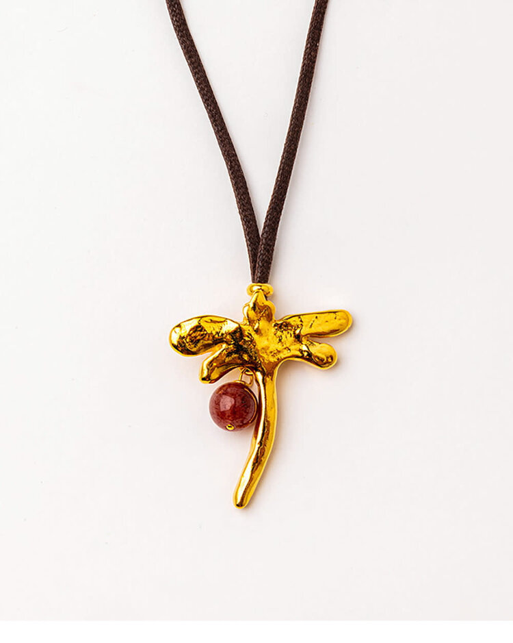 Alba Dragonfly Necklace