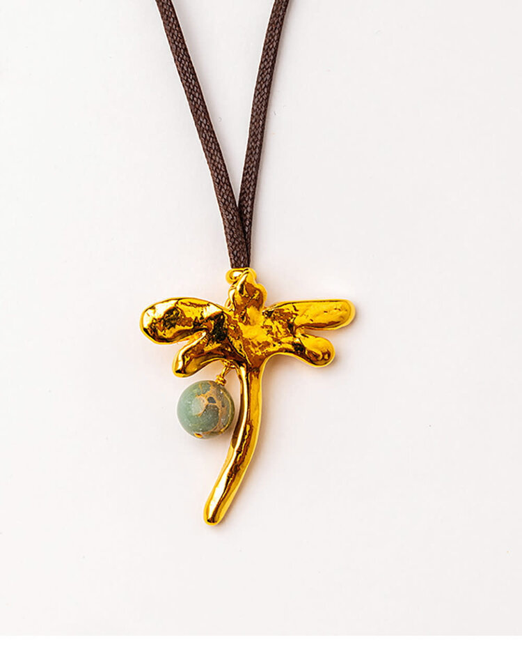 Alba Dragonfly Necklace