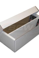 BCW 1600 Count Shoe Box with full lid