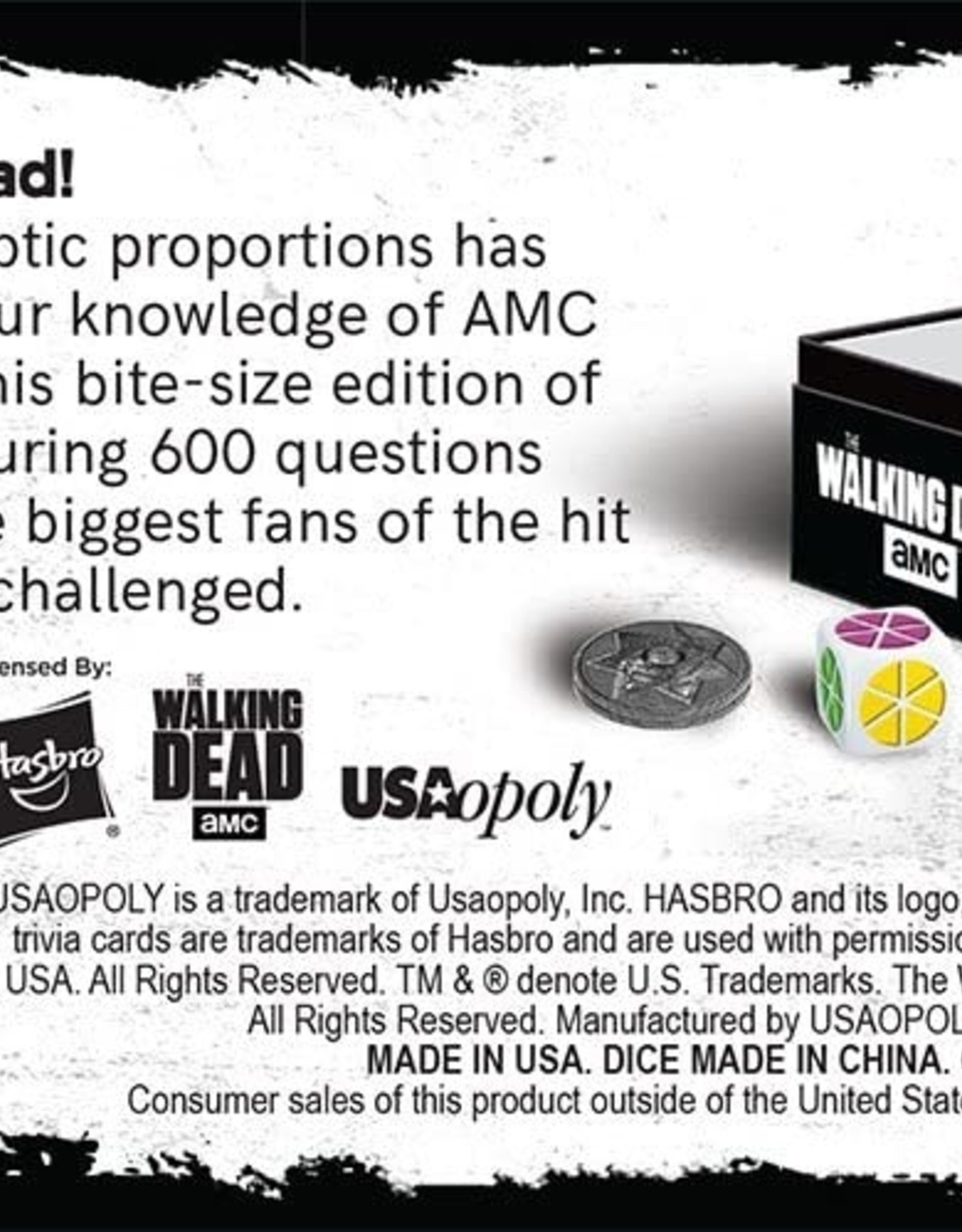 Usaopoly Trivial Pursuit: The Walking Dead