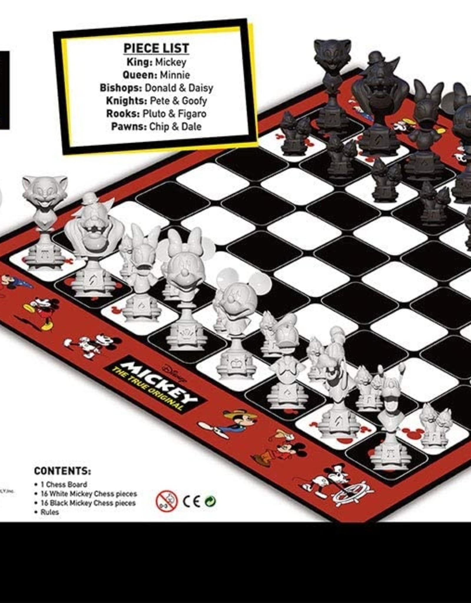 Usaopoly Chess: Mickey Mouse True Original