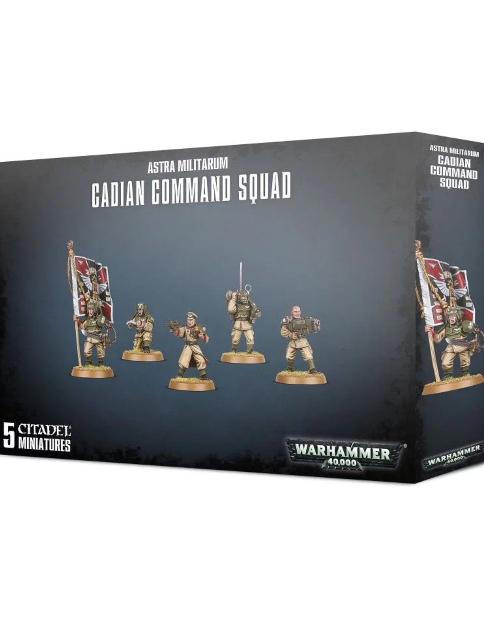 Games Workshop Warhammer 40,000: Astra Militarum Cadian Command Squad
