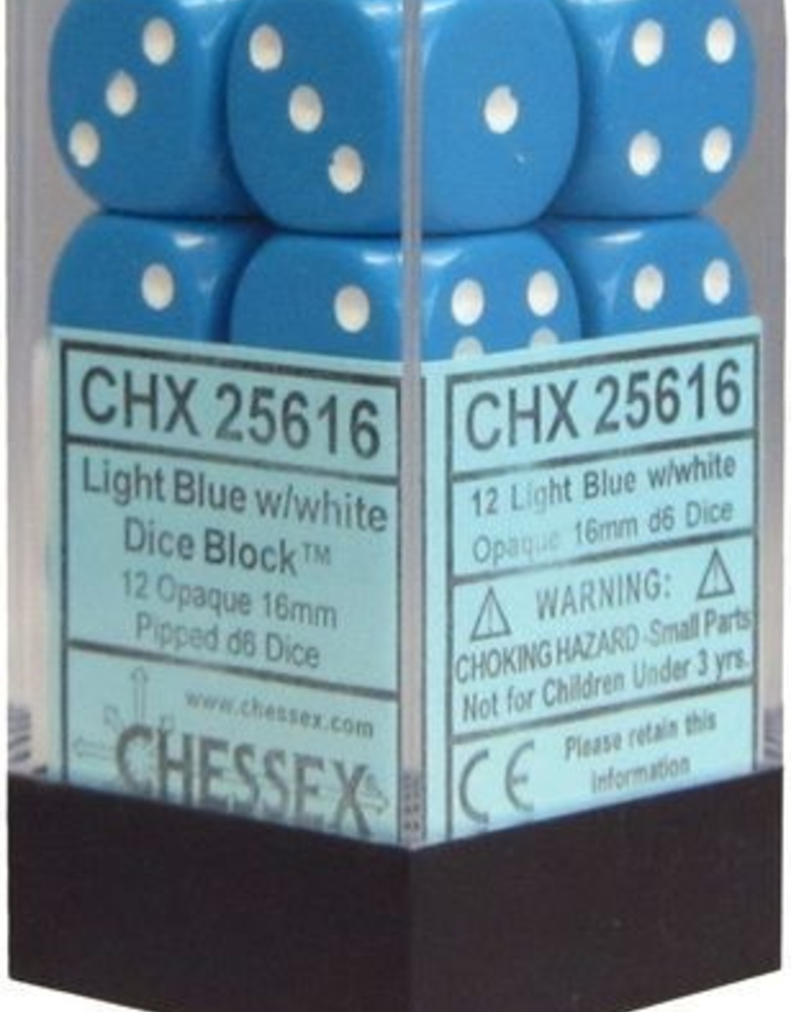 Chessex 16MM D6 Dice Set CHX25716 Speckled Sea