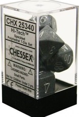 Chessex 7Ct Dice Set CHX25340 Speckled Hi-Tech