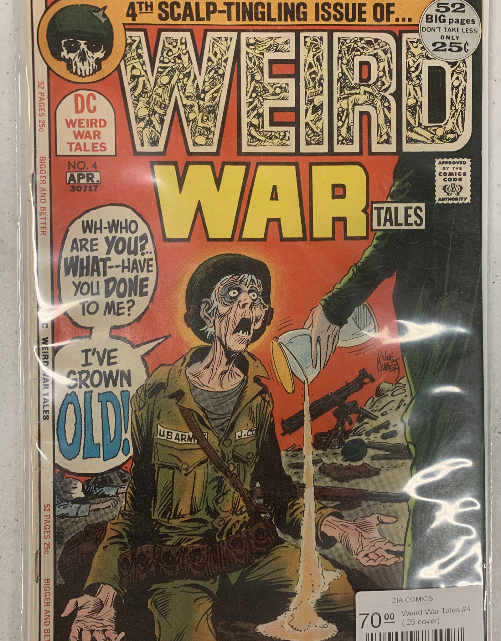 DC Comics Weird War Tales #4 (.25 cover)