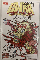 Dynamite DF Gwar Orgasmageddon #1 Variant Signed