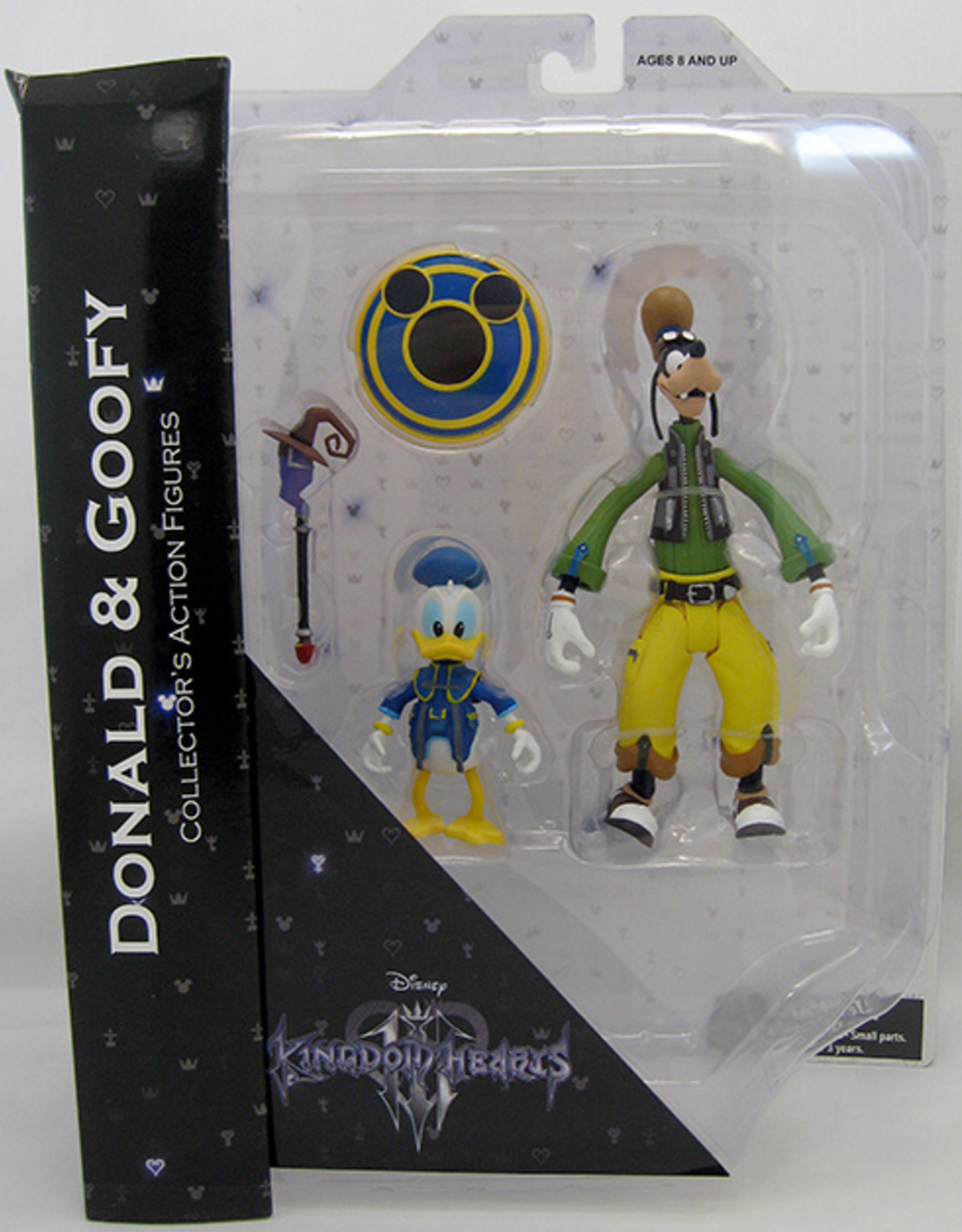 Kingdom Hearts 3 Goofy Donald Action Figures Zia Comics
