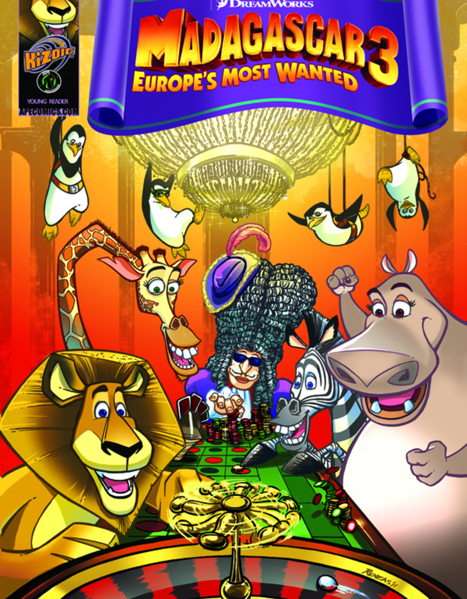 Ape Entertainment Madagascar 3 Prequel Digest GN Long Live King