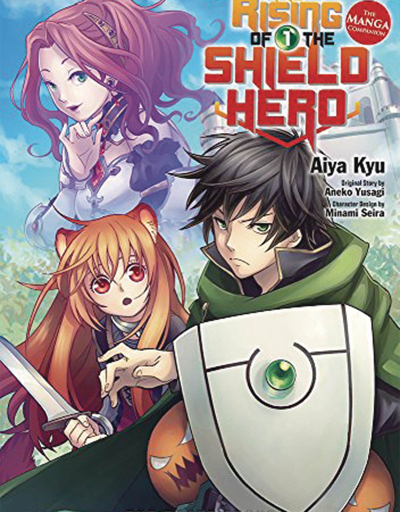One Peace Books Rising of the Shield Hero Manga Volume 01