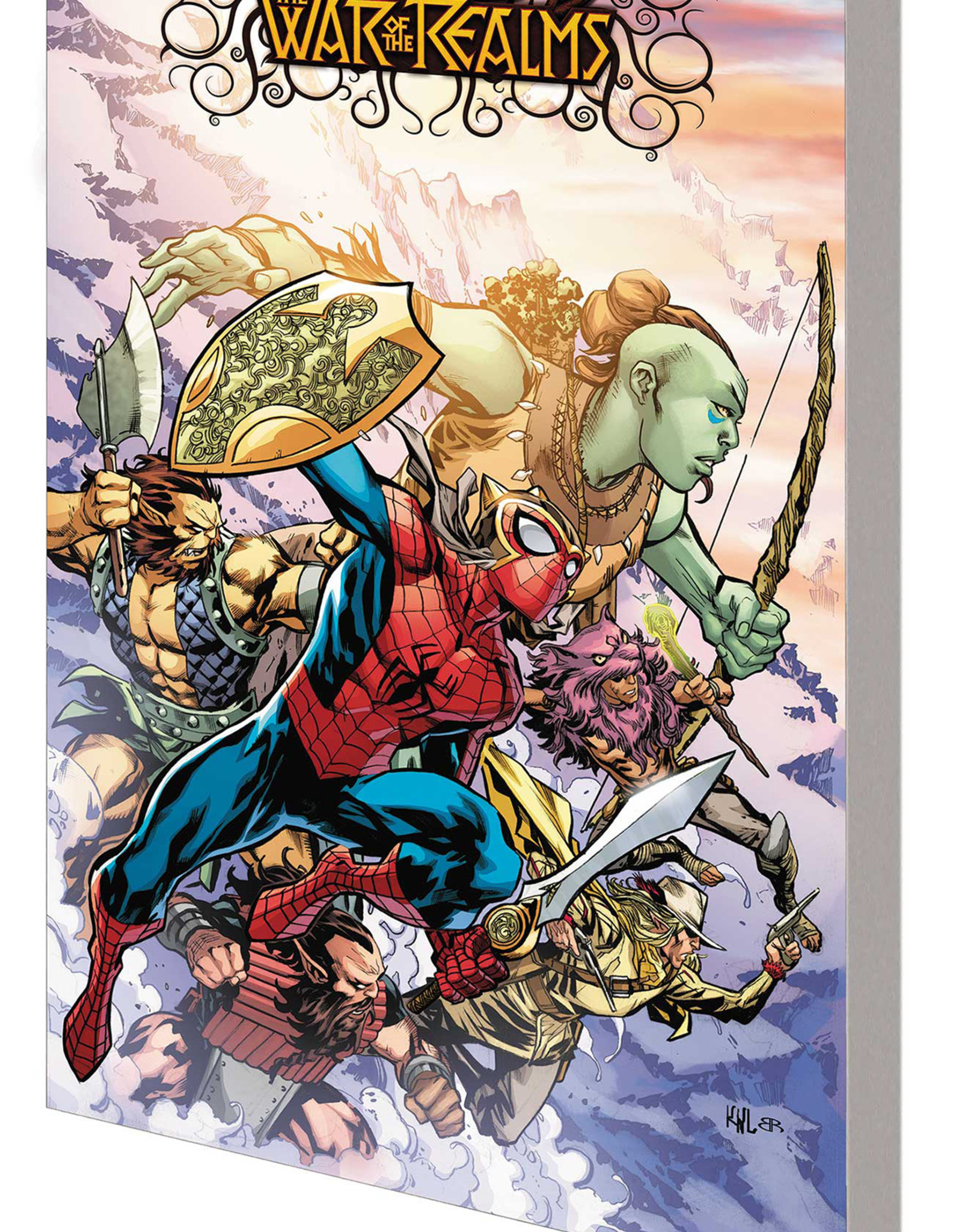 Marvel Comics War of the Realms Spider-man Daredevil TP