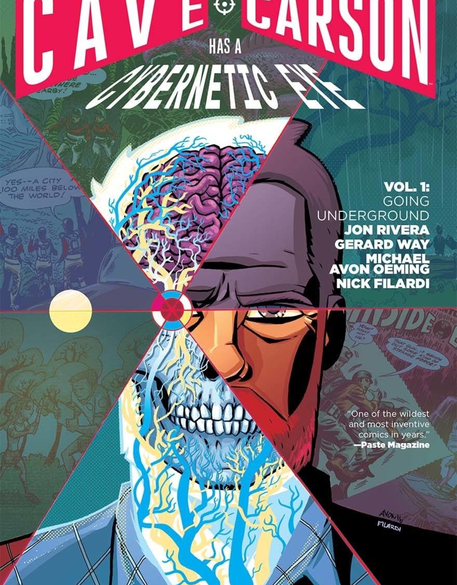 DC Comics Cave Carson has a Cybernetic Eye Volume 01 Going Underground