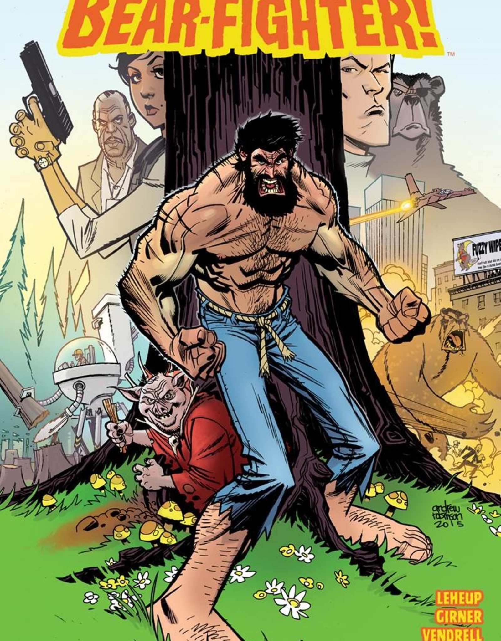 Image Comics Shirtless Bear Fighter