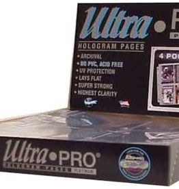 Ultra Pro Ultra Pro 4-Pocket Platinum Page with 3-1/2" X 5" Pockets 100 ct.