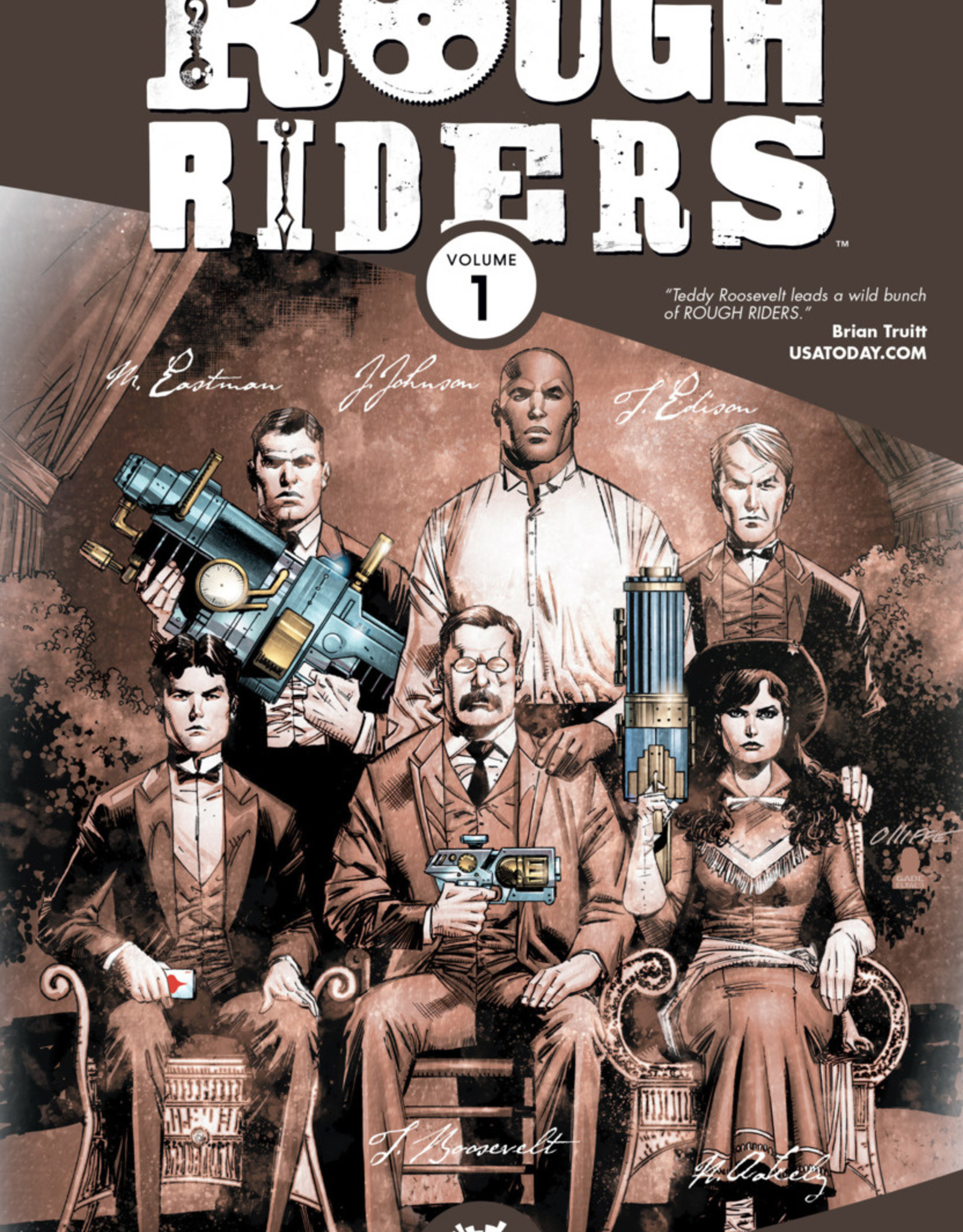 Aftershock Comics Rough Riders volume 1 Give Them Hell