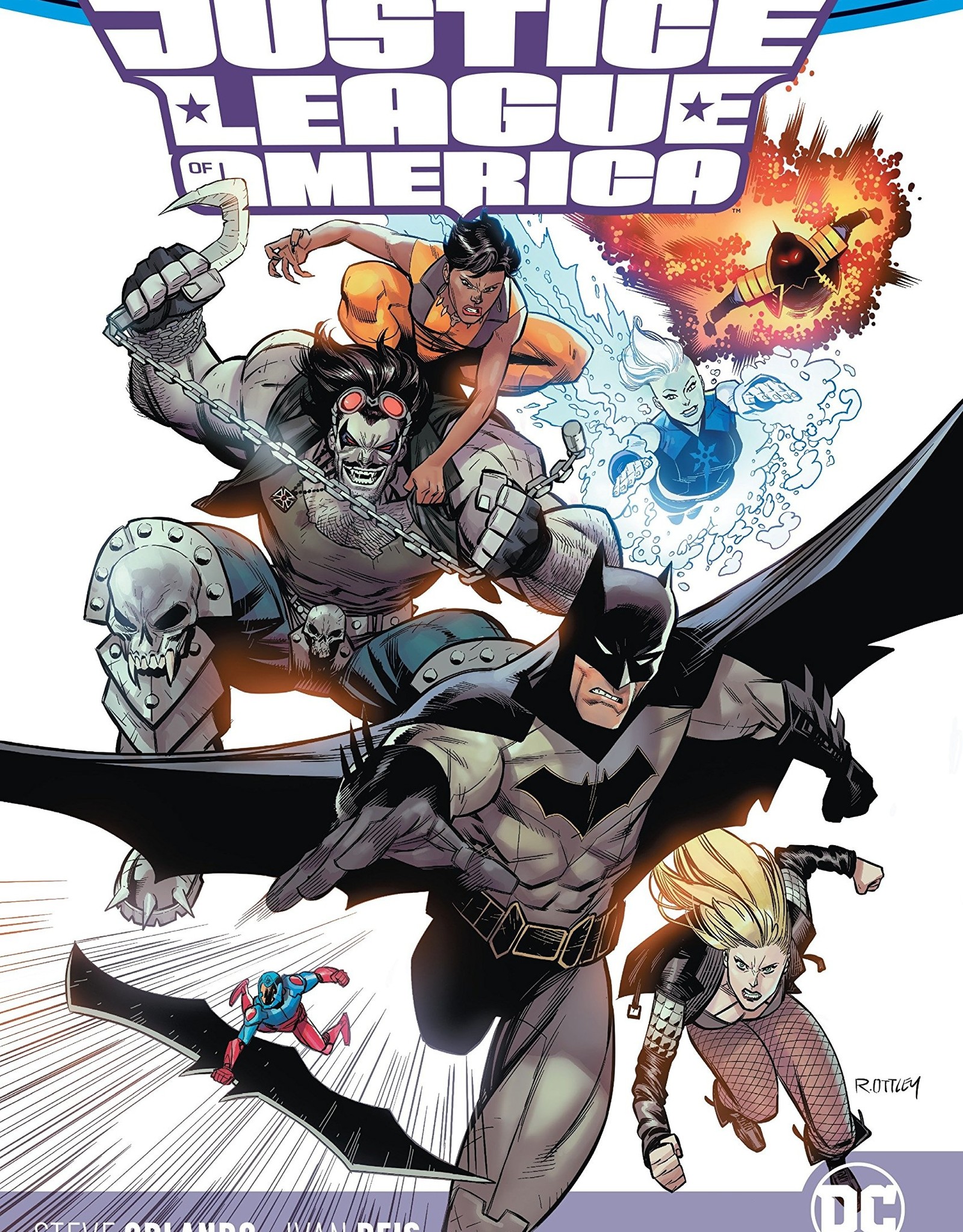 DC Comics Justice League of America Rebirth Deluxe Edition volume 1