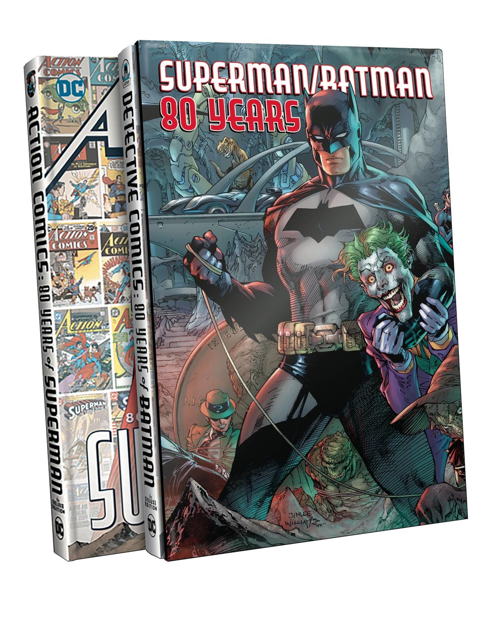 DC Comics Superman Batman 80 Years Hardcover Slipcase Set