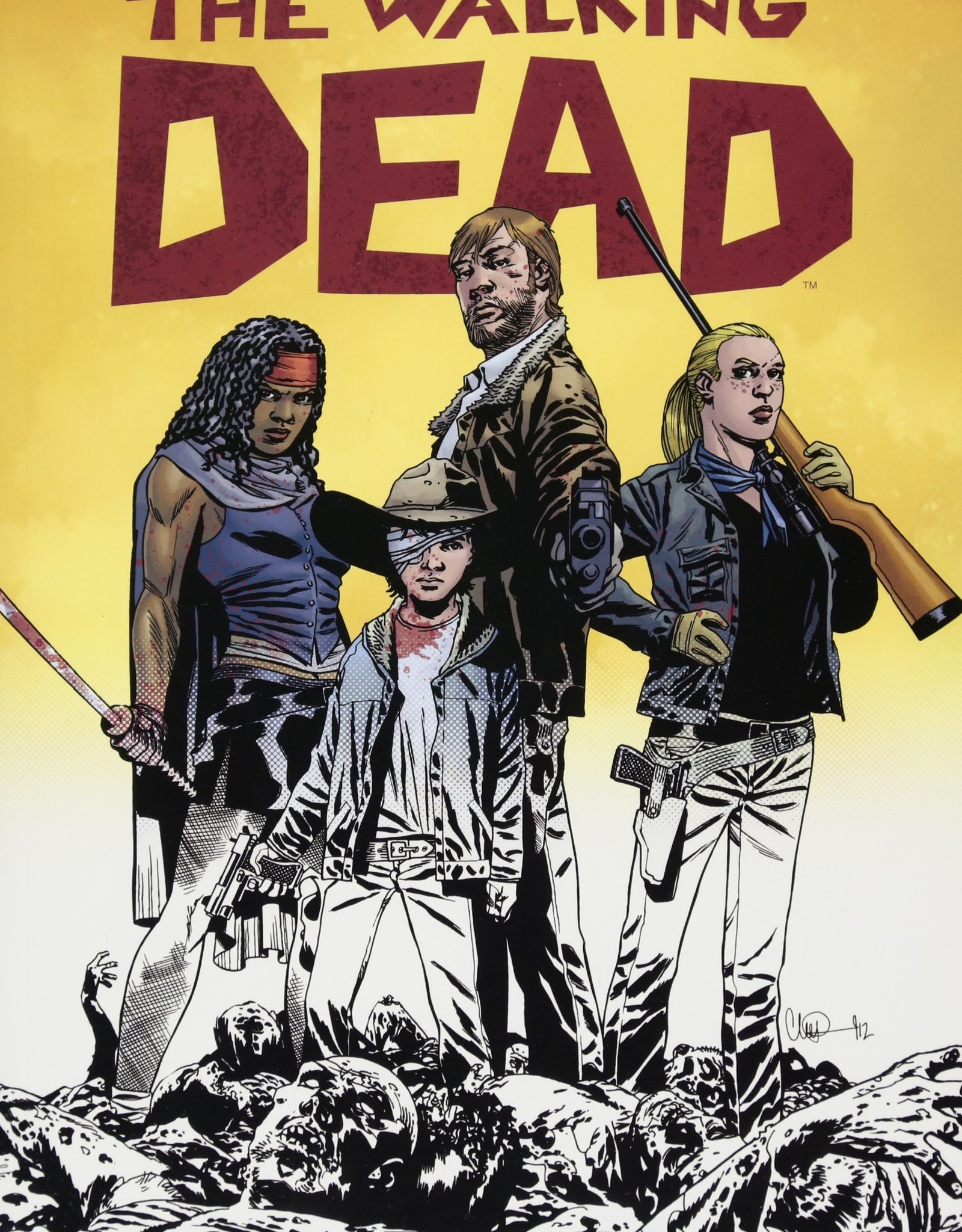 Image Comics The Walking Dead Adult Coloring Book