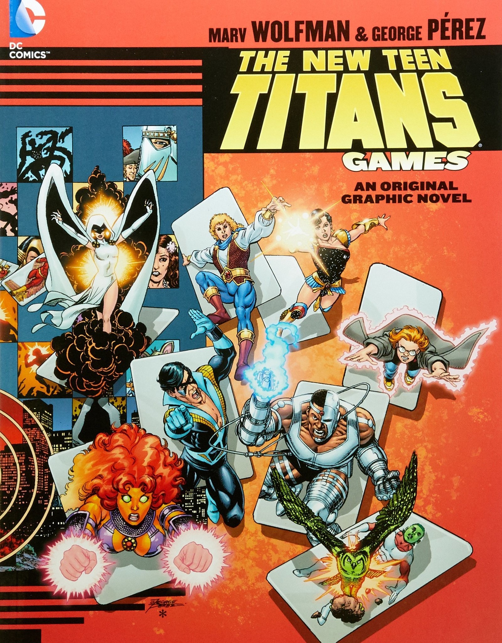 DC Comics The New Teen Titans Games Hardcover