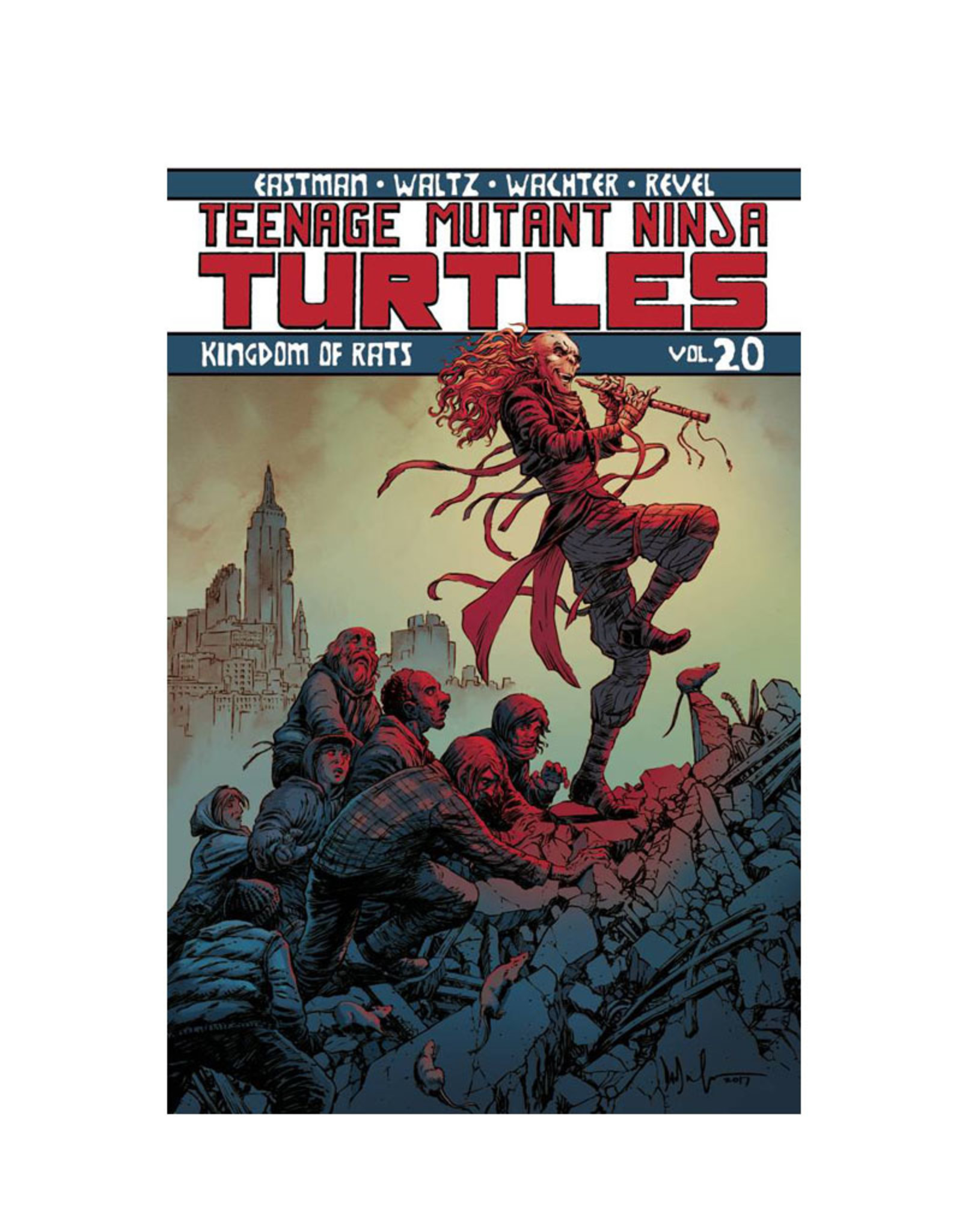 IDW Publishing Teenage Mutant Ninja Turtles TMNT TP Volume 20 Kingdom of Rats
