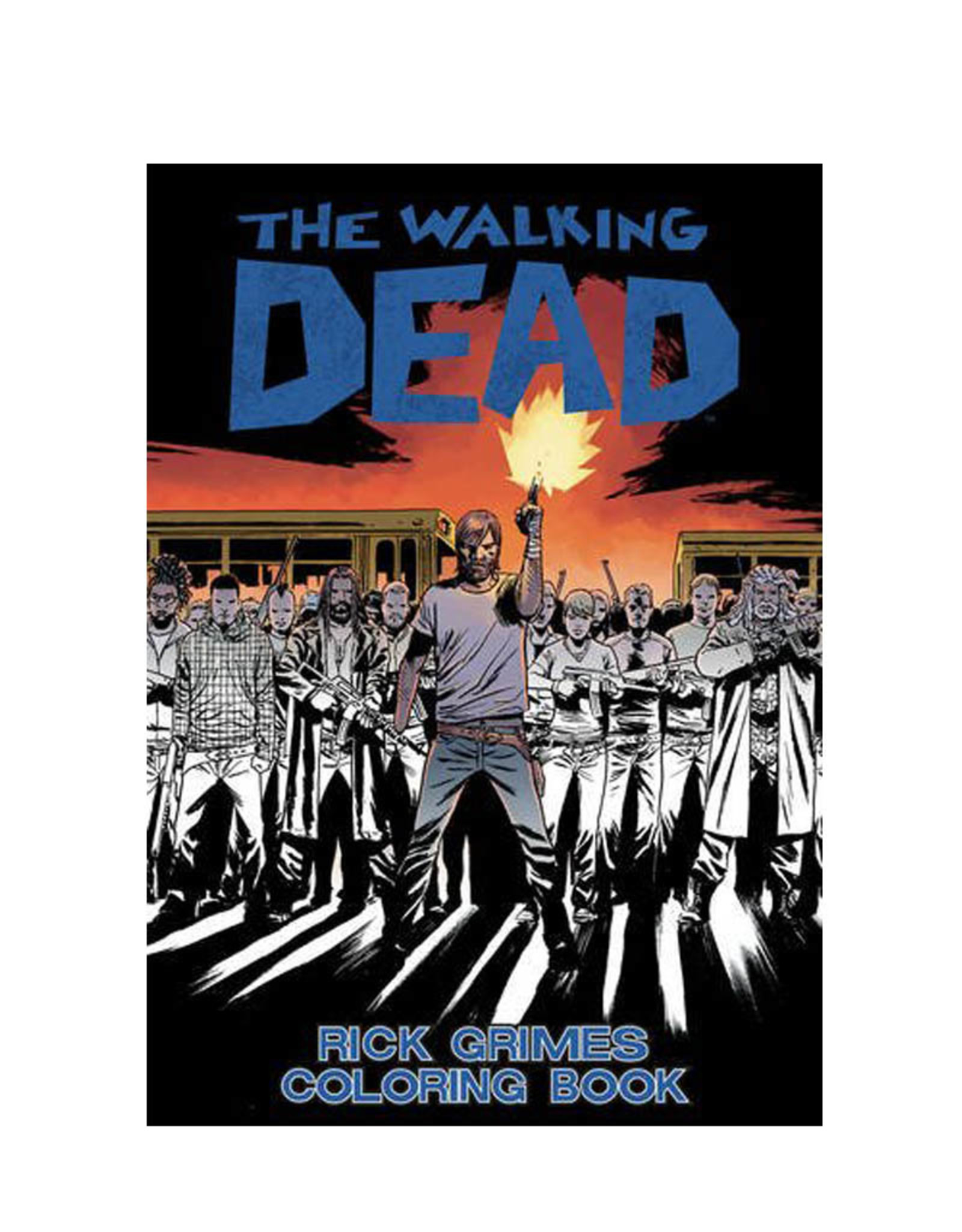 Image Comics Walking Dead Rick Grimes Coloring Book