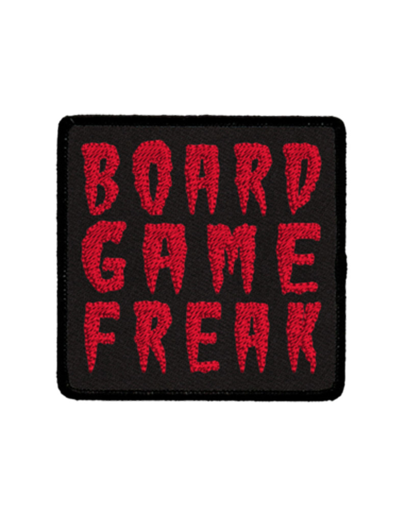 Red King Co. Board Game Freak Iron On Patch