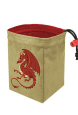 Red King Co. Fantasy Dragon Red Dice Bag