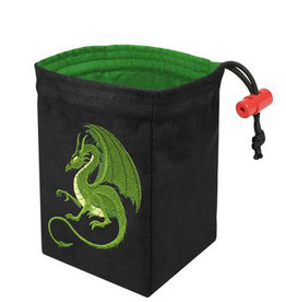 Red King Co. Fantasy Dragon Green Dice Bag