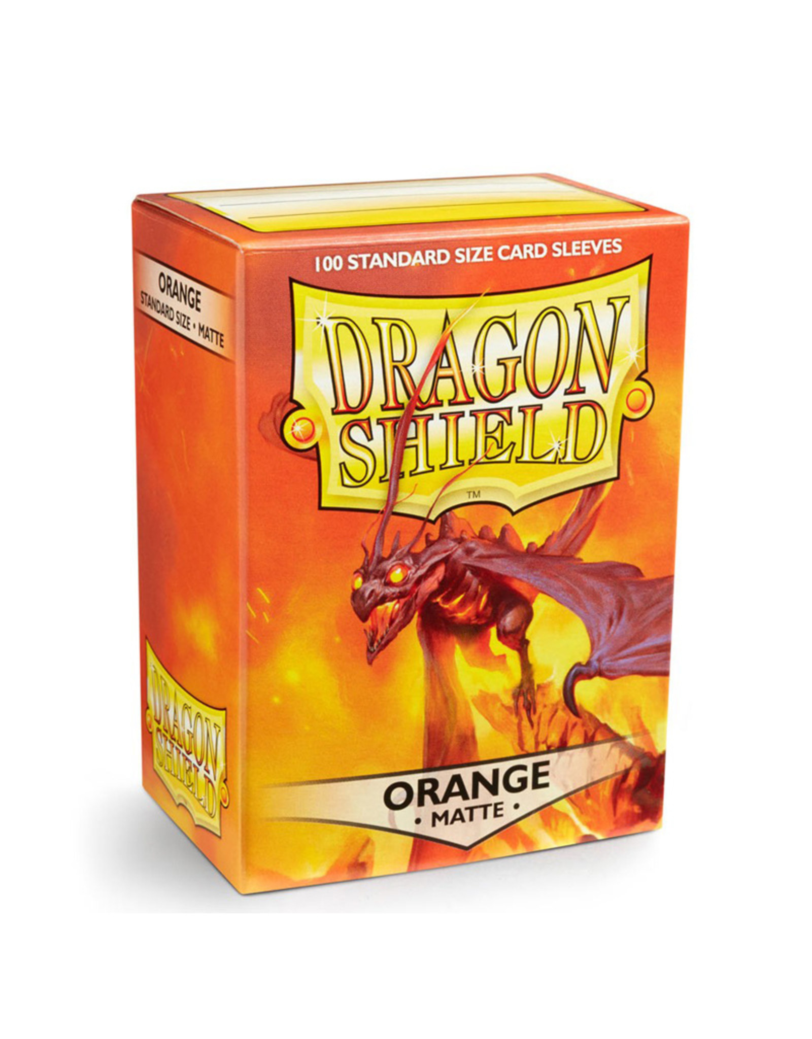 Arcane TinMen Dragon Shield Orange Matte Sleeves