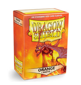 Arcane TinMen Dragon Shield Orange Matte Sleeves