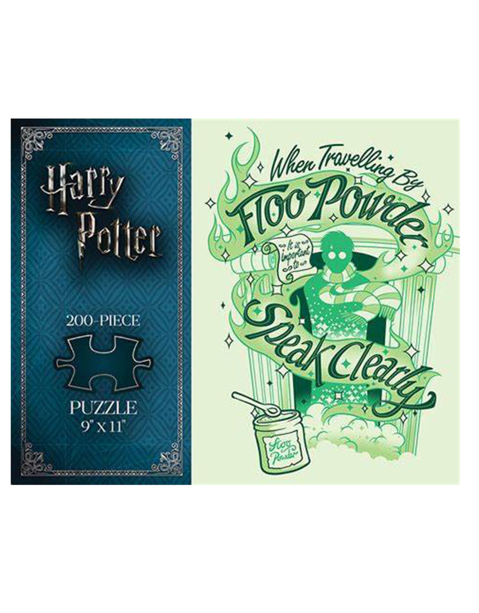Usaopoly Harry Potter "Floo Powder" 200 Piece Puzzle