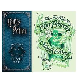 Usaopoly Harry Potter "Floo Powder" 200 Piece Puzzle