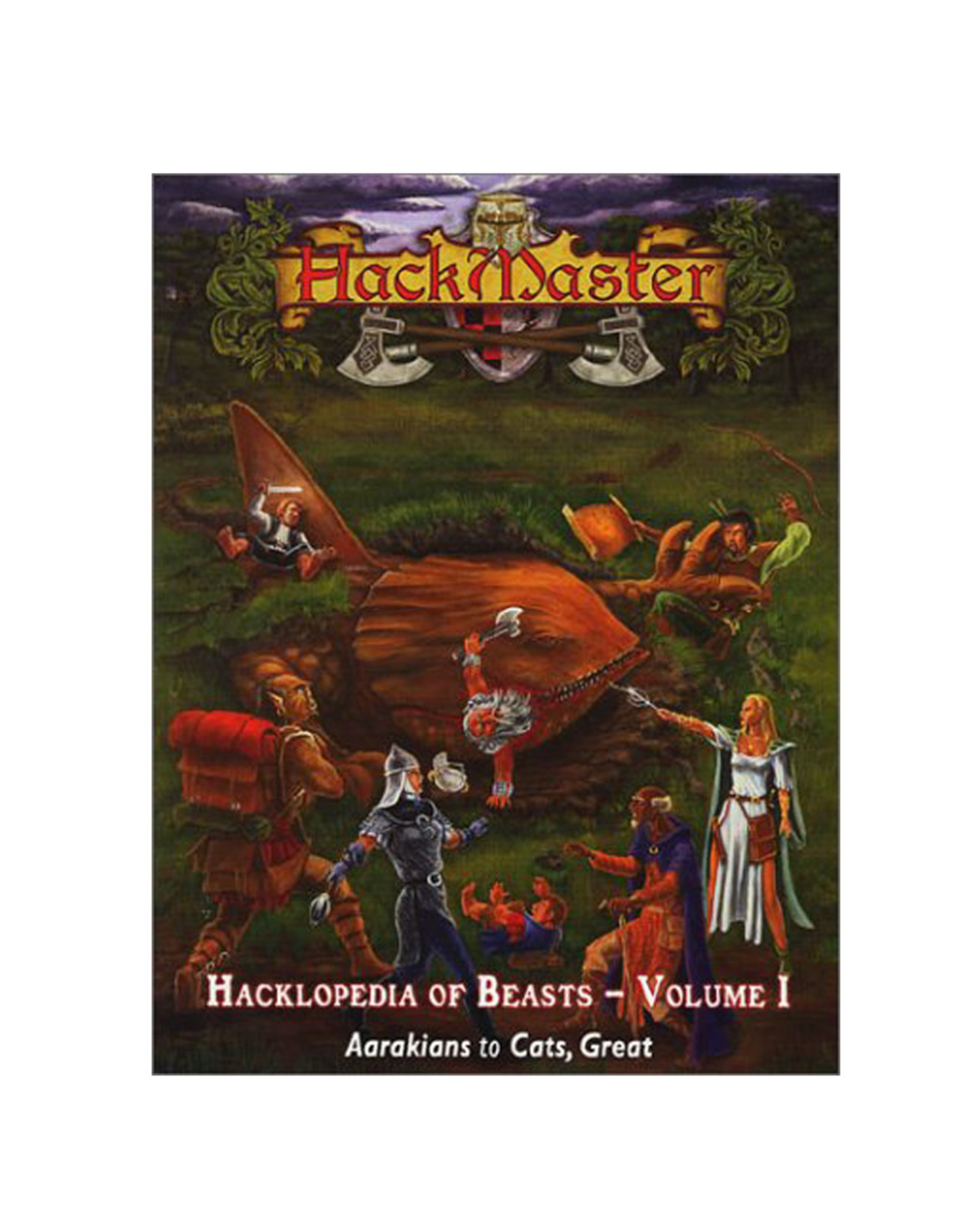 Kenzer and Company *USED* Hackmaster: The Hacklopedia of Beasts Volume 1