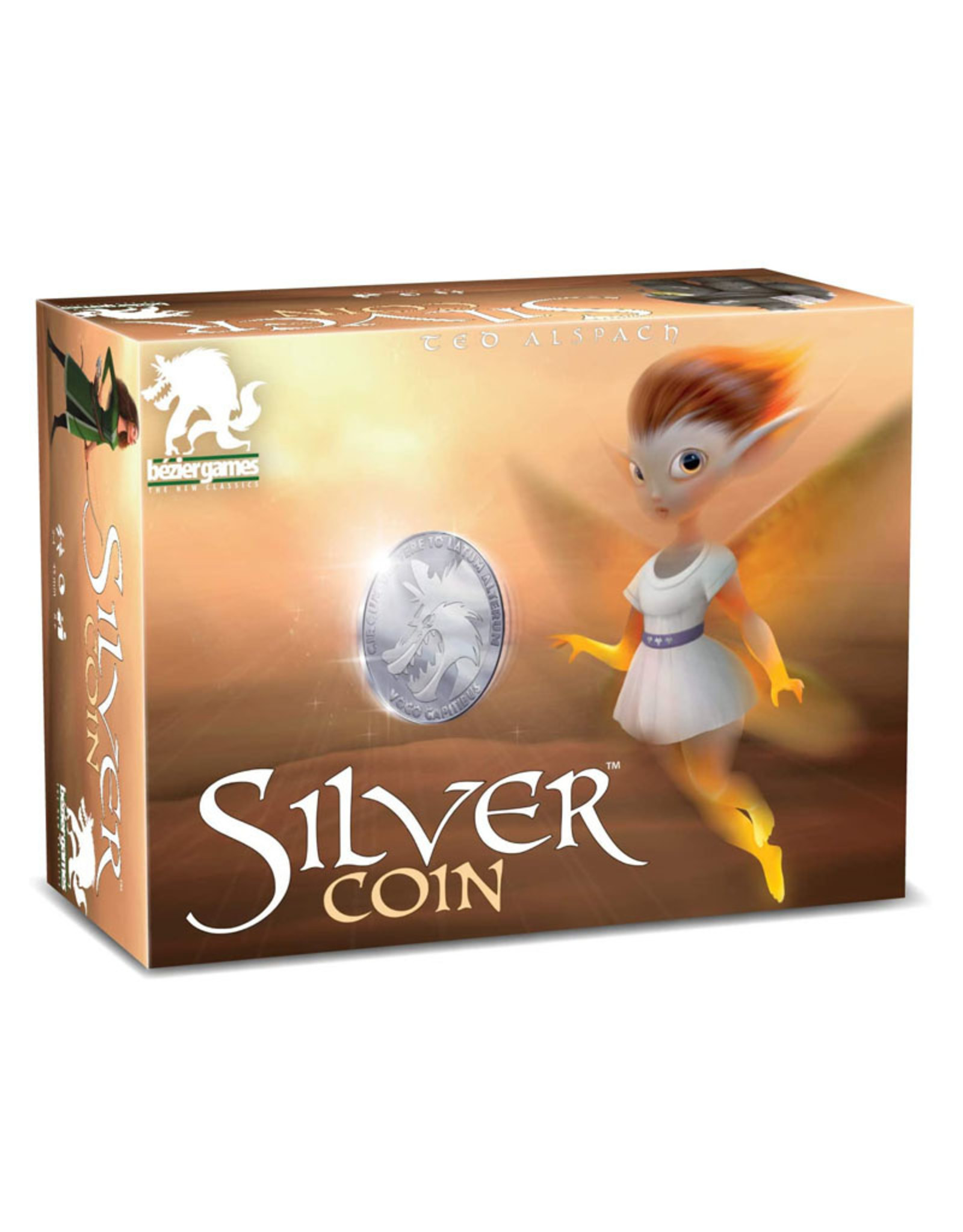 Bezier Silver Coin