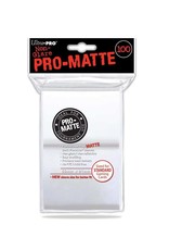 Ultra Pro White Matte Sleeves - 100 count