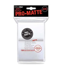 Ultra Pro White Matte Sleeves - 100 count