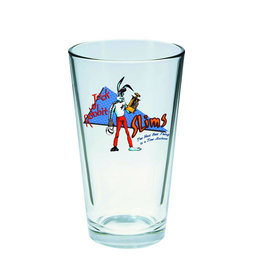 Diamond Comic Distributor Pulp Fiction Jackrabbit Slims Pint Glass