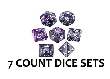 7 Count Dice Sets