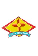 Brass Reminders Co. Inc. New Mexico Flag Grunge Diamond