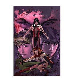 Dynamite Red Sonja and Vampirella meet Betty and Veronica #1 Cat Staggs Virgin variant