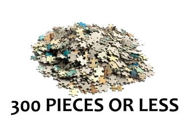 300 pieces or less