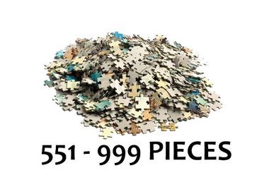 551 to 999 pieces