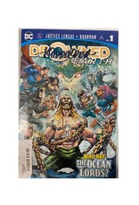 DC Comics Justice League / Aquaman Drowned Earth #1 signed by Howard Porter