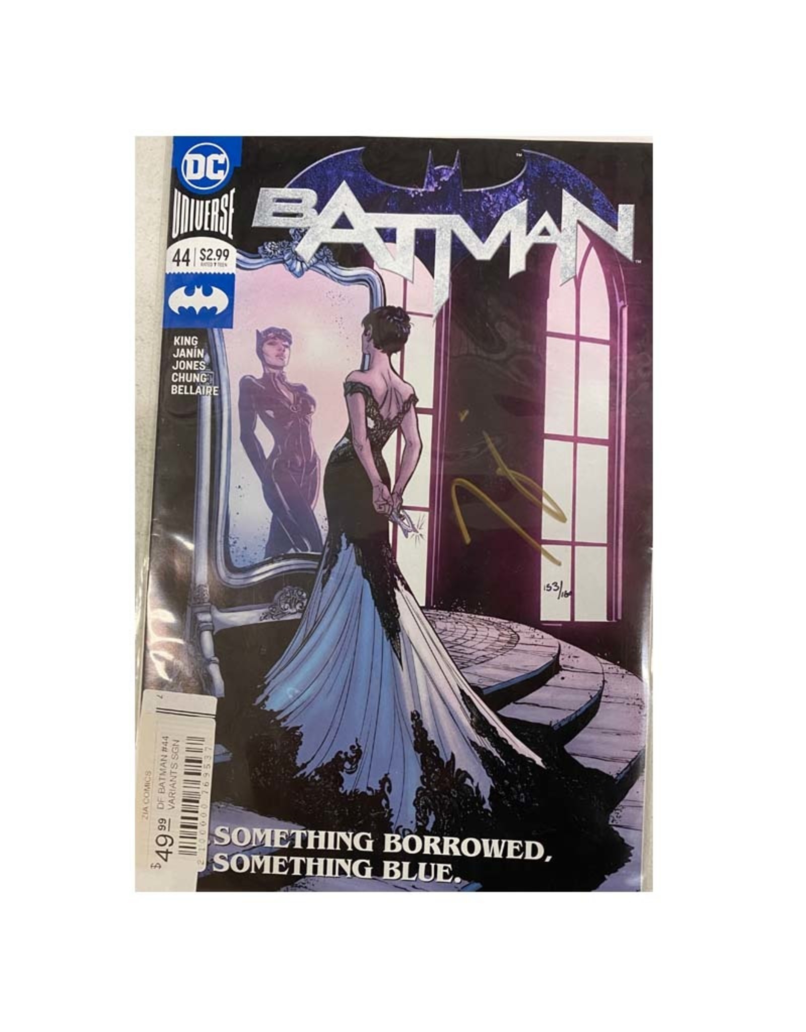 DC Comics Batman #44 Catwoman variant signed by Tom King