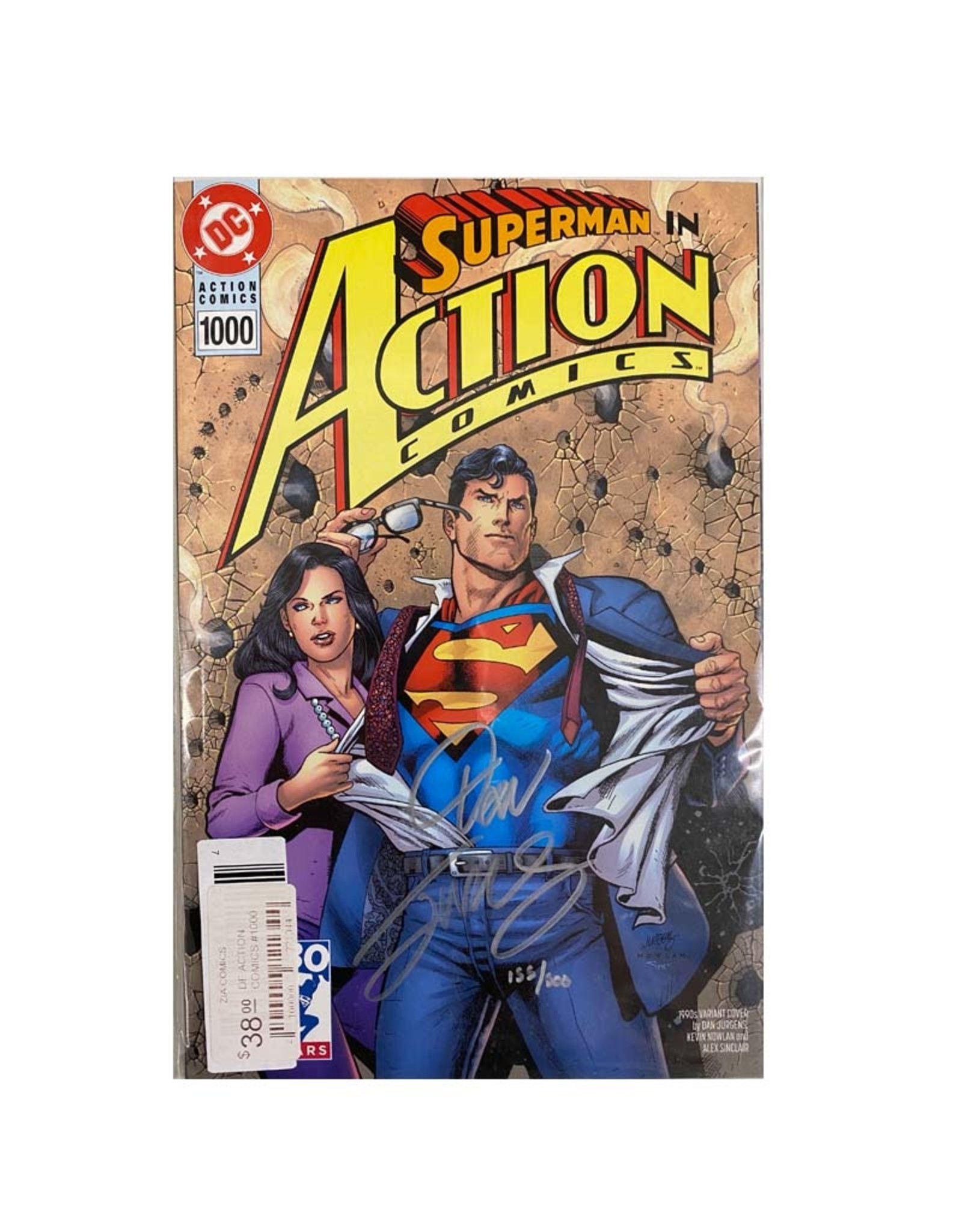 DC Comics Action Comics #1000 Signed by Dan Jurgens