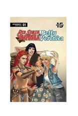 Dynamite Red Sonja and Vampirella Meet Betty and Veronica #1 Diamond Comics Summit selfie variant