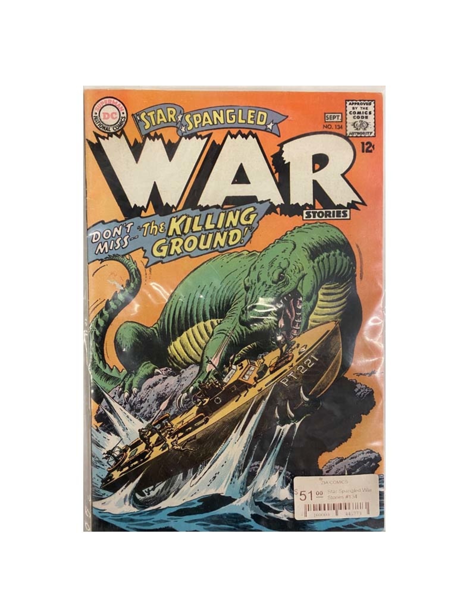DC Comics Star Spangled War Stories #134