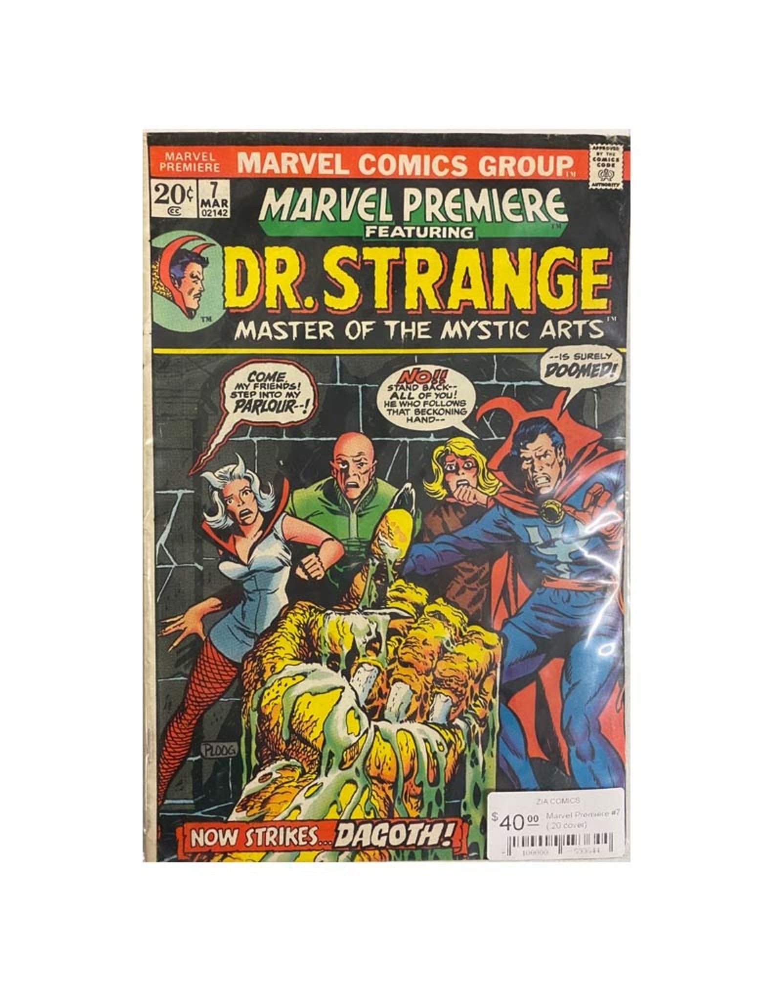 Marvel Comics Marvel Premiere #7 (.20 cover)